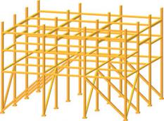 CCS' open structure can span up to 14' between columns, in increments of 1".